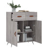 Graues Sideboard Rozvite 69,5x34x90cm (Holz)