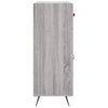 Graues Sideboard Rozvite 69,5x34x90cm (Holz)