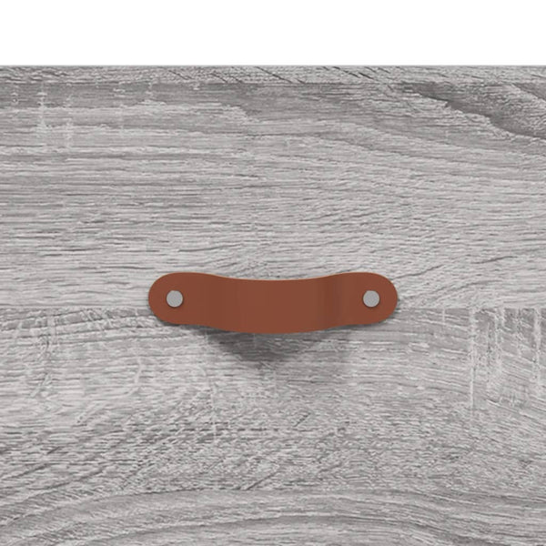 Graues Sideboard Rozvite 69,5x34x90cm (Holz)