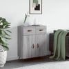 Graues Sideboard Rozvite 69,5x34x90cm (Holz)