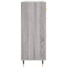 Harmaa senkki Ednah 69,5x34x90cm (puinen)