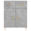 Sideboard Ildko in Betongrau 69,5x34x90cm (Holz)