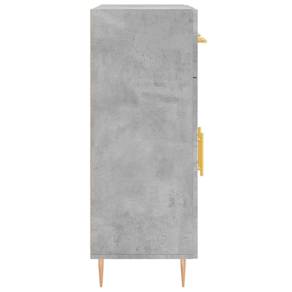 Sideboard Ildko in Betongrau 69,5x34x90cm (Holz)