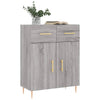 Harmaa senkki Ildko 69,5x34x90cm (puinen)