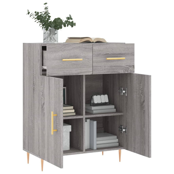 Harmaa senkki Ildko 69,5x34x90cm (puinen)