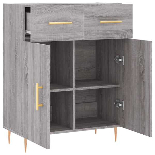 Harmaa senkki Ildko 69,5x34x90cm (puinen)