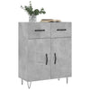 Kommode Tyukodi 69,5x34x90cm in Betongrau (Holz)