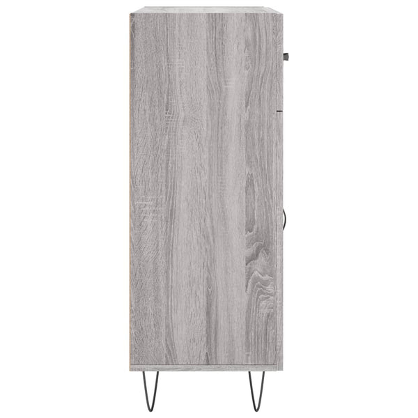 Graues Sideboard Tyukodi 69,5x34x90cm (Holz)