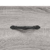 Graues Sideboard Tyukodi 69,5x34x90cm (Holz)