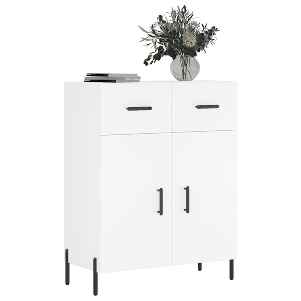 Weißes Sideboard Cotofana 69,5x34x90cm (Holz)