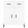 Weißes Sideboard Cotofana 69,5x34x90cm (Holz)