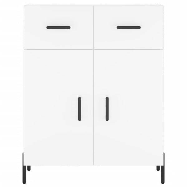 Weißes Sideboard Cotofana 69,5x34x90cm (Holz)