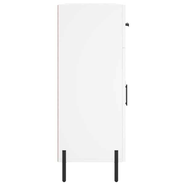 Weißes Sideboard Cotofana 69,5x34x90cm (Holz)