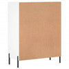 Weißes Sideboard Cotofana 69,5x34x90cm (Holz)