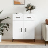 Weißes Sideboard Cotofana 69,5x34x90cm (Holz)