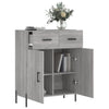Graues Sideboard Cotofana 69,5x34x90cm (Holz)