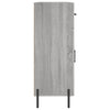 Graues Sideboard Cotofana 69,5x34x90cm (Holz)