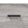 Graues Sideboard Cotofana 69,5x34x90cm (Holz)