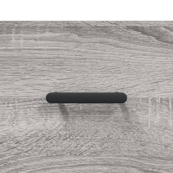 Graues Sideboard Cotofana 69,5x34x90cm (Holz)