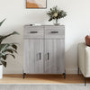 Graues Sideboard Cotofana 69,5x34x90cm (Holz)