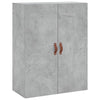 Wandhängender Schrank Coresie, betonfarben, 69,5x34x90cm