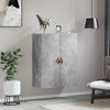 Wandhängender Schrank Coresie, betonfarben, 69,5x34x90cm