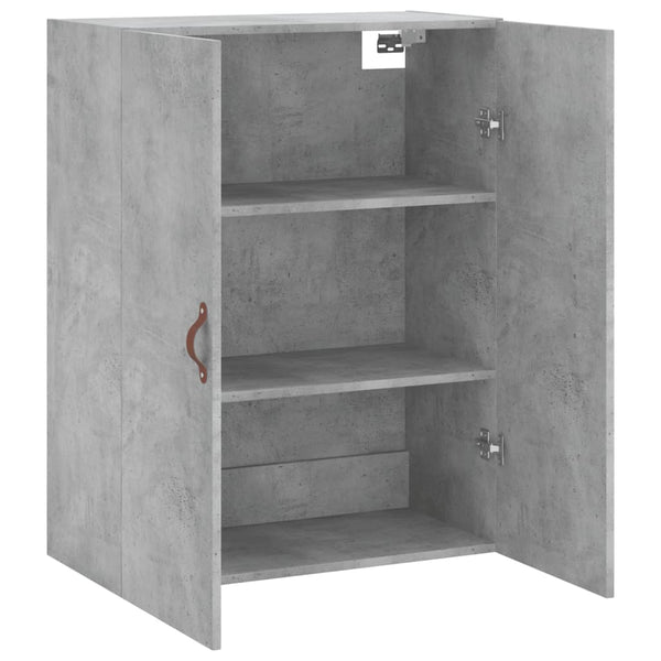Wandhängender Schrank Coresie, betonfarben, 69,5x34x90cm