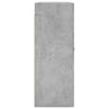 Wandhängender Schrank Coresie, betonfarben, 69,5x34x90cm