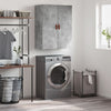 Wandhängender Schrank Coresie, betonfarben, 69,5x34x90cm