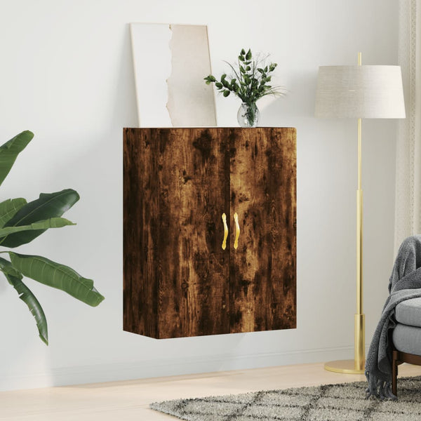 Räuchereiche Wandmontageschrank Stratica 69,5x34x90cm