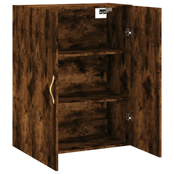 Räuchereiche Wandmontageschrank Stratica 69,5x34x90cm