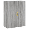 Grauer Wandschrank Stratica 69,5x34x90cm (Sonoma)