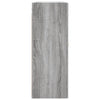 Grauer Wandschrank Stratica 69,5x34x90cm (Sonoma)