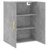 Wandmontierter Schrank Peterson 69,5x34x90 cm, Betongrau