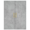 Wandmontierter Schrank Peterson 69,5x34x90 cm, Betongrau