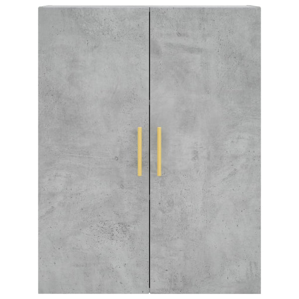 Wandmontierter Schrank Peterson 69,5x34x90 cm, Betongrau