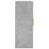 Wandmontierter Schrank Peterson 69,5x34x90 cm, Betongrau