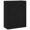 Wandhängeschrank Gross 69,5x34x90cm, Schwarz