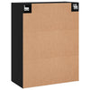 Wandhängeschrank Gross 69,5x34x90cm, Schwarz