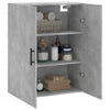 Betongrauer wandmontierter Schrank Gross 69,5x34x90cm