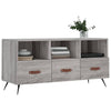 Graues TV-Möbel Brennen 102x36x50cm (Holz)