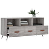 Graues TV-Möbel Brennen 102x36x50cm (Holz)