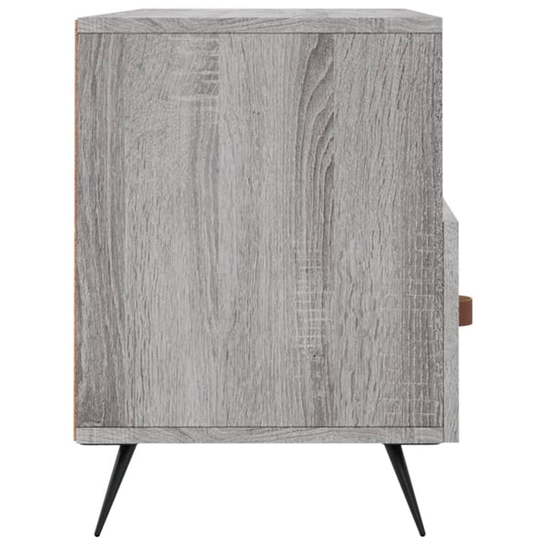 Graues TV-Möbel Brennen 102x36x50cm (Holz)