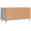 Graues TV-Möbel Brennen 102x36x50cm (Holz)