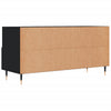 Schwarzes TV-Möbel Dumtru 102x36x50cm (Holz)