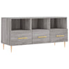 Graues TV-Möbel Rusica 102x36x50cm (Holz)