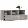 Graues TV-Möbel Rusica 102x36x50cm (Holz)