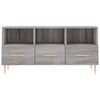 Graues TV-Möbel Rusica 102x36x50cm (Holz)