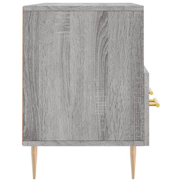 Graues TV-Möbel Rusica 102x36x50cm (Holz)