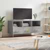 Graues TV-Möbel Rusica 102x36x50cm (Holz)